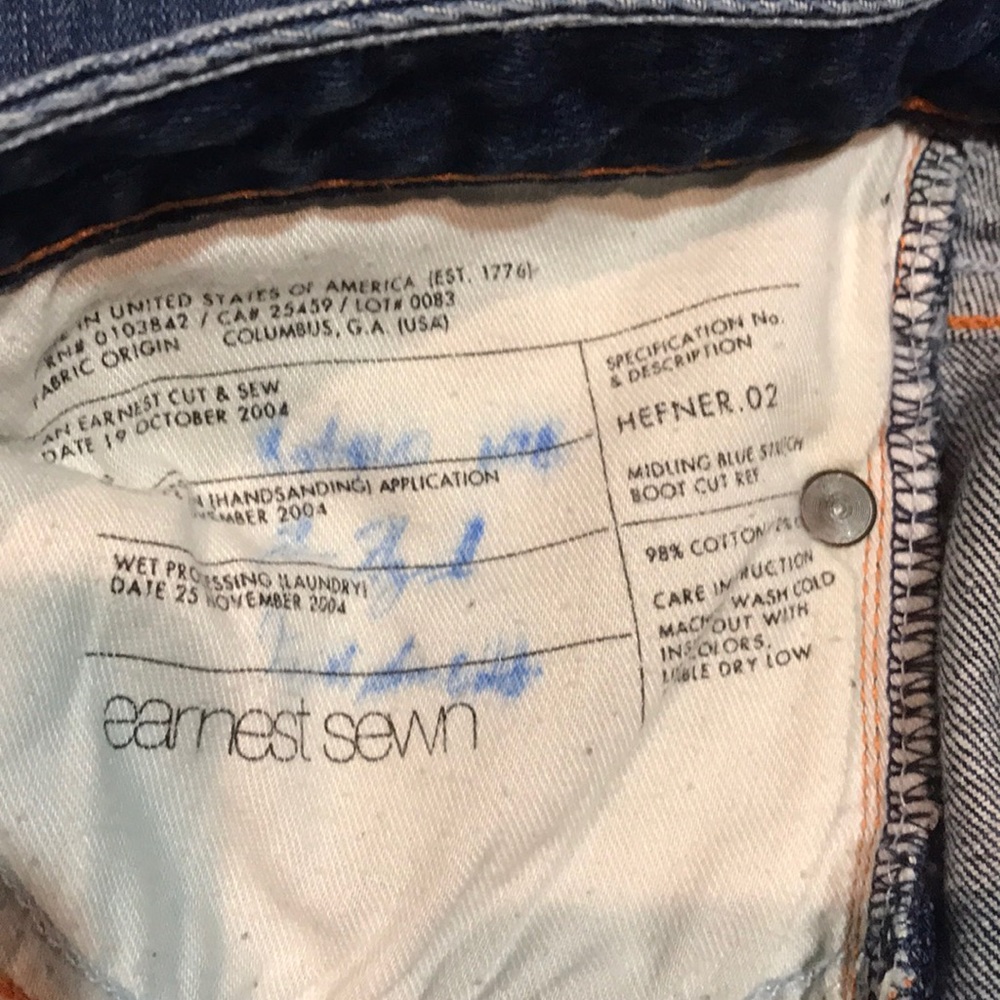 Earnest Sewn Bootcut Jeans - Picture 5 of 6